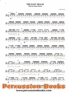 Snare Drum solos for Concert Performance Sample 1